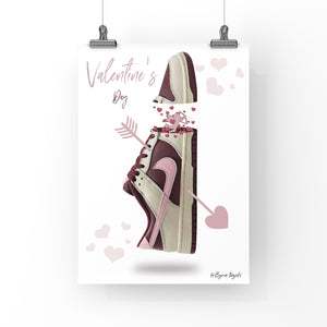 Affiche Nike Dunk Low Valentine's Day
